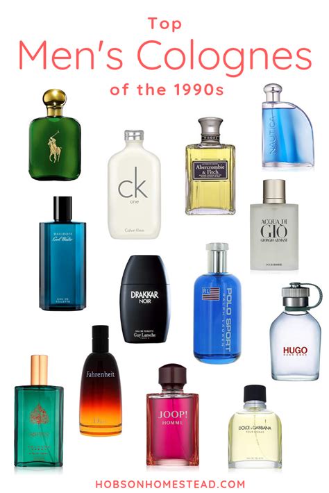 90s perfume list|popular colognes in the 90s.